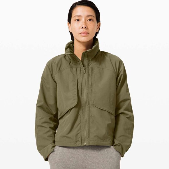 Lululemon Always Effortless Jacket - olive - Picture 1 of 3